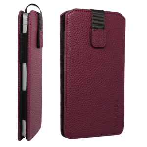 Pouzdro Deko Wonder Flexi, velikost XL (např. i17 Air, i16 Plus, Sam. S26 Plus, A54, A56, Xia. 15) Vnitřní rozměr: 170x92mm, barva vínová