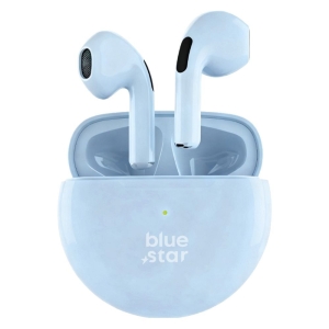 Bluetooth headset Blue Star Circle Baet TWS, barva modrá