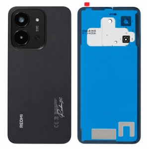 Kryt baterie Xiaomi Redmi 15C + sklíčko kamery black