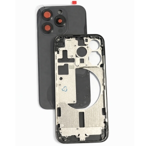 Kryt baterie + střední iPhone 15 PRO MAX black