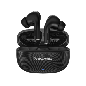 Bluetooth headset Blavec TWS Carbon BW02, barva černá