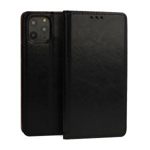 Pouzdro Book Leather Special iPhone 7, 8, SE 2020/22, barva černá