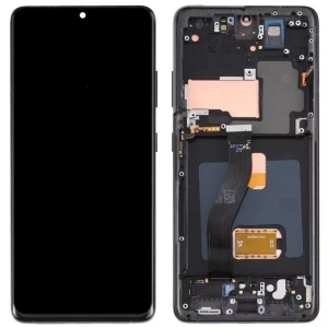 Dotyková deska Samsung G998 Galaxy S21 Ultra + LCD s rámečkem black - IN-CELL (without fingerprint)