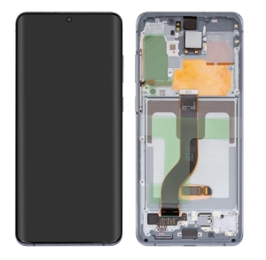 Dotyková deska Samsung G985, G986 Galaxy S20 Plus 4G/5G + LCD s rámečkem black - IN-CELL (without fingerprint)