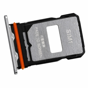 Držák (šuplík) SIM Xiaomi 15T, 15T Pro silver