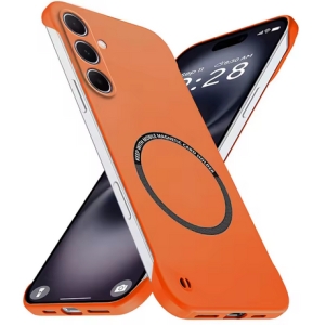 Back Case Ultra Thin Magsafe Samsung S941 Galaxy S26, orange