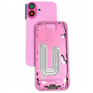 Kryt baterie + střední iPhone 16 pink