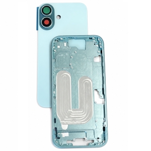 Kryt baterie + střední iPhone 16 PLUS teal (tyrkys)