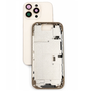 Kryt baterie + střední iPhone 16 PRO gold (desert)