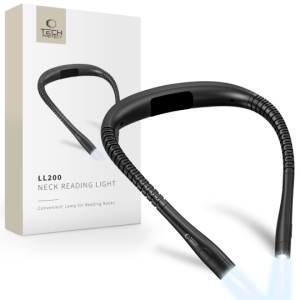 Čtecí lampička na krk Tech-Protect LL200, černá