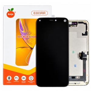 Dotyková deska iPhone 17 + LCD black - RJ SOFT OLED