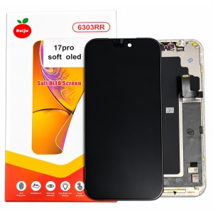 Dotyková deska iPhone 17 PRO + LCD black - RJ SOFT OLED