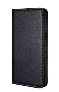 Pouzdro Leather Luxury Book z pravé kůže, Samsung A376 Galaxy A37 5G, Black