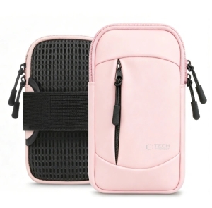 Pouzdro na ruku Tech-Protect M6, velikost 18,5 x 9,5 x 2,5 cm, barva růžová