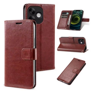 Pouzdro Magnetic Leather Samsung A176 Galaxy A17, Brown
