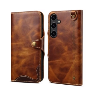 Retro Leather Book Samsung S942 Galaxy S26, Brown