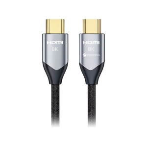 HDMI kabel 2.1 Forcell Cafule 8K 60Hz / 4K 120Hz – Ultra High Speed, HDR, eARC, VRR, 48Gbps 1 m černý 0INT