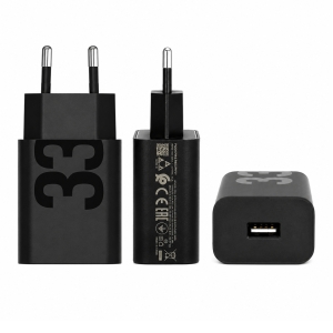 Nabíječ Motorola MC-332 Turbo Power 33W USB QC3.0 (BULK) black