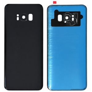 Kryt baterie Samsung G955 Galaxy S8 PLUS + sklíčko kamery black