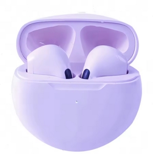 Bluetooth headset Mini 6 Pro TWS, barva fialová