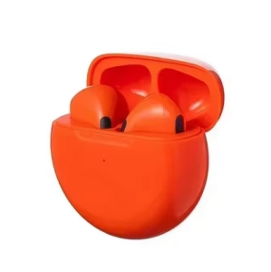 Bluetooth headset Mini 6 Pro TWS, barva oranžová