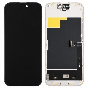 Dotyková deska iPhone 15 PRO + LCD black - RJ SOFT OLED