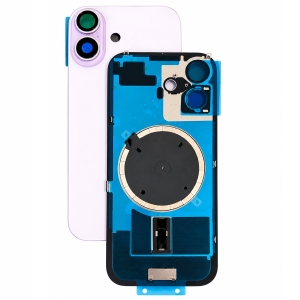 Kryt baterie iPhone 17 lavender + metal clip + camera lens + magnet