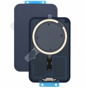 Kryt baterie iPhone 17 PRO dark blue + metal clip + camera lens + magnet