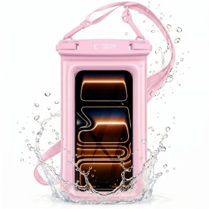 Pouzdro voděodolné Tech-Protect UWC7, IPX8, vel. až 6,9´´ (Plovoucí), barva růžová