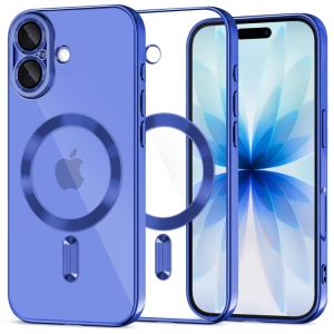 Pouzdro Back Case Tech-Protect Magflex Magsafe, iPhone 17 Pro, shiny mist blue