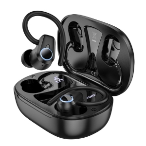 Bluetooth headset HOCO TWS (EQ8), Bluetooth 5.3, barva černá
