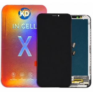 Dotyková deska iPhone X + LCD black - KD IN-CELL