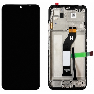 Dotyková deska Xiaomi Redmi 13C, 13C 5G + LCD s rámečkem black - IPS
