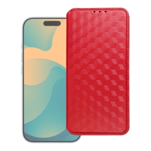 Pouzdro Book Cubic Xiaomi Redmi A7 Pro, barva červená