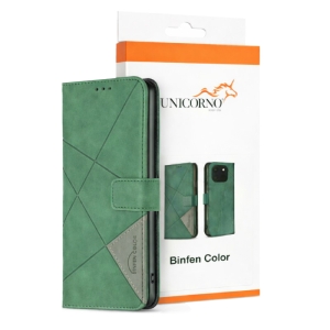 Pouzdro Book CaseMe Binfen Xiaomi Redmi 17, barva zelená