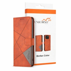 Pouzdro Book CaseMe Binfen Xiaomi Redmi 17, barva cihlová