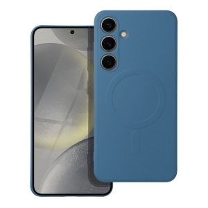 Pouzdro Back Case Silicone Magsafe iPhone 16 Pro, barva modrá