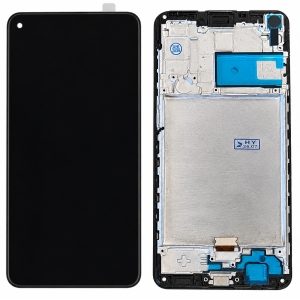 Dotyková deska Samsung A217F Galaxy A21S + LCD s rámečkem black - IN-CELL