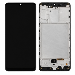 Dotyková deska Samsung A315 Galaxy A31 + LCD + rámeček black - OLED
