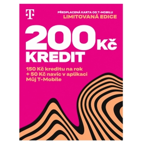 Twist SIM 200 Klasic 150 Kč + 50 Kč kredit - Limitovaná edice