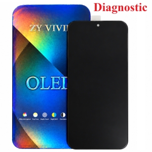Dotyková deska iPhone 16 PLUS + LCD black - OLED ZY - Diagnostic