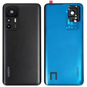 Kryt baterie Xiaomi 12T + sklíčko kamery black