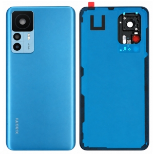Kryt baterie Xiaomi 12T + sklíčko kamery blue
