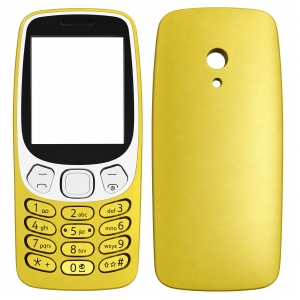 Kryt Nokia 3210 (2024) + klávesnice barva Y2K gold