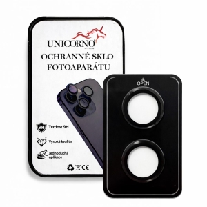 Unicorno ochranné sklo fotoparátu s aplikátorem Xiaomi 17 Pro black
