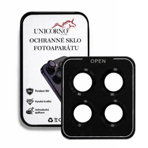 Unicorno ochranné sklo fotoparátu s aplikátorem Xiaomi 14T Pro black