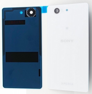 Kryt baterie Sony Xperia Z3 mini D5803 + lepítka bílá
