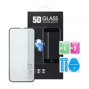 Tvrzené sklo 5D FULL GLUE iPhone 7, 8, SE 2020/22 bílá