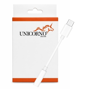 Adaptér USB C na Jack 3,5mm (female), barva bílá