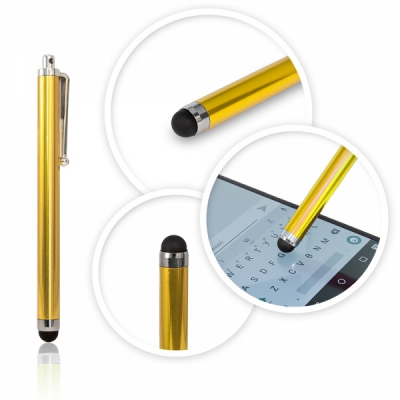Dotykové pero (stylus) kapacitní PERO barva zlatá